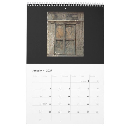 Türen Kalender (Jan 2027)
