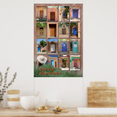 Türen New Mexico Version 2 Poster (Küche)