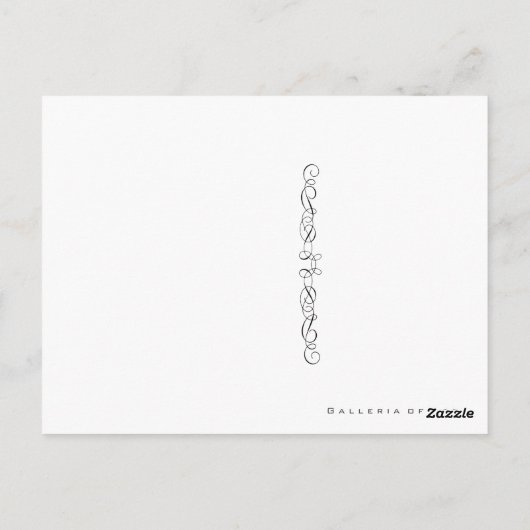 Türen öffnen ~ Postkarte / Einladungen (Rückseite)