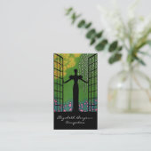 Türen öffnen ~ Visitenkarte (Stehend Vorderseite)