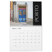 Türen Portugals 2026 Kalender (Feb 2027)
