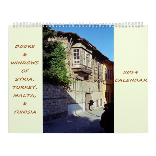 Türen u. Windows von Syrien, von Türkei, von Malta Kalender (Titelbild)