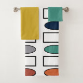 Türen und Rechtecke Badehandtuch Set (Insitu)