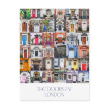 Türen von London Postkarte
