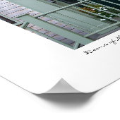 Türen von Nantucket, Massachusetts Triptych Poster (Ecke)