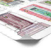 Türen von New Orleans Poster (Ecke)