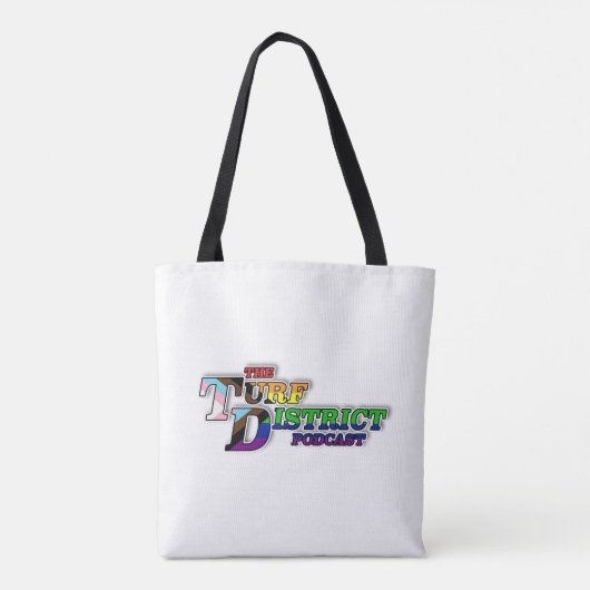 Turf District Pride Logo-Tasche Tasche (Rückseite)