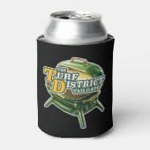 Turf District Tailgate Coozie Dosenkühler (Kanne Vorderseite)