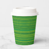 Turf Stripe Paper Cup - Schüren Sie Ihre Hektik Pappbecher (Rückseite)