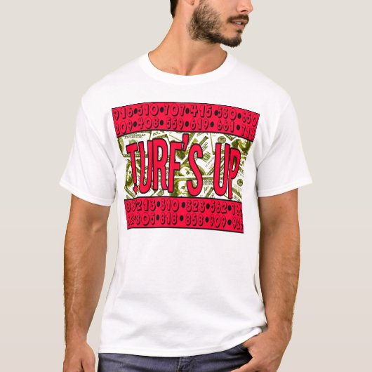 Turf-Up (California Area Codes)— T - Shirt (Vorderseite)