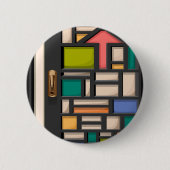 Türfarbglas Button (Vorderseite)