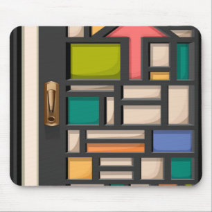 Türfarbglas Mousepad