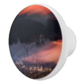 Türgriff, abstraktes Foto Keramikknauf (Rechts)