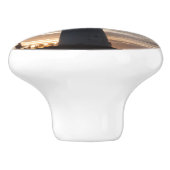 Türgriff, Foto eines Scheinwerfers Keramikknauf (Seitenansicht)