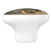 Türgriff, PhotoFischerboote Keramikknauf (Seitenansicht)