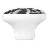 Türgriff, Strandphoto Keramikknauf (Seitenansicht)