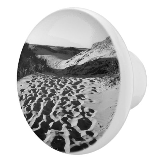 Türgriff, Strandphoto Keramikknauf (Rechts)