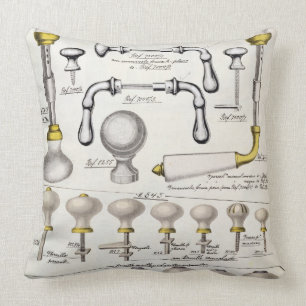 Türgriffe, von einem Geschäftskatalog inländisc Kissen