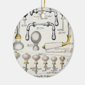 Türgriffe, von einem Geschäftskatalog inländischen Keramik Ornament (Links)