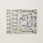 Türgriffe, von einem Geschäftskatalog inländischen Puzzle (Horizontal)