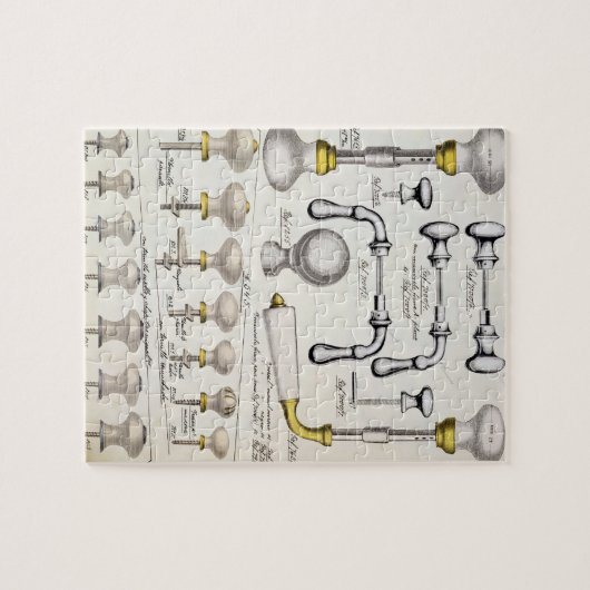 Türgriffe, von einem Geschäftskatalog inländischen Puzzle (Horizontal)