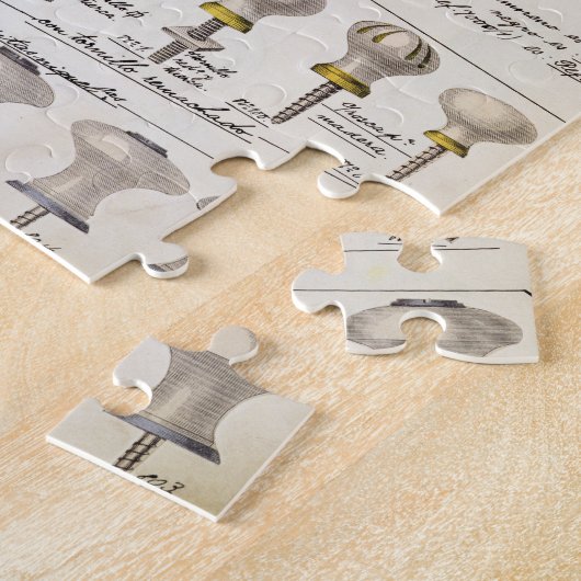 Türgriffe, von einem Geschäftskatalog inländischen Puzzle (Seite)