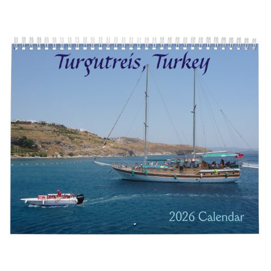 Turgutreis, Turkey 2026 Calendar Kalender (Titelbild)