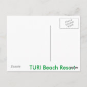 Turi Statue Postkarte (Rückseite)