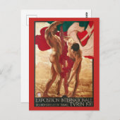 Turin 1911 Weltmesse Postkarte (Vorne/Hinten)