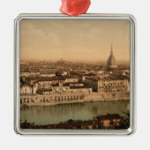 Turin des 19. Jahrhunderts, Piemont, Italien Silbernes Ornament (Vorne)