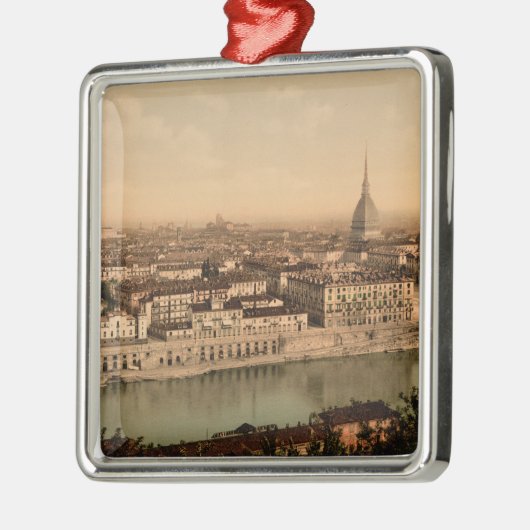 Turin des 19. Jahrhunderts, Piemont, Italien Silbernes Ornament (Links)