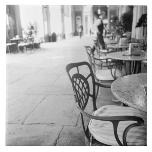 Turin Italien, Café und Archway Fliese (Vorderseite)
