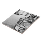 Turin Italien, Café und Archway Fliese (Seite)
