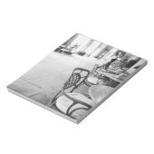 Turin Italien, Café und Archway Notizblock (Rotiert)