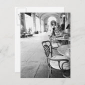 Turin Italien, Café und Archway Postkarte (Vorne/Hinten)