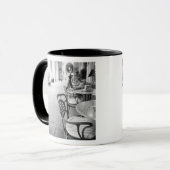 Turin Italien, Café und Archway Tasse (Vorderseite Links)