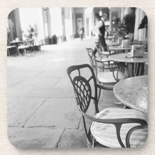 Turin Italien, Café und Archway Untersetzer (Vorderseite)