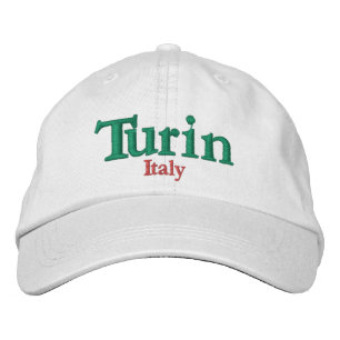 Turin Italy City Pride Bestickte Baseballkappe
