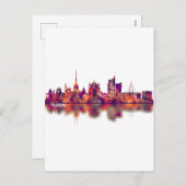 Turin Italy Skyline Feiertagspostkarte (Vorne/Hinten)