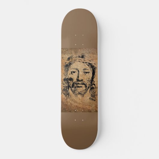 Turin Jesus Skateboard (Vorderseite)