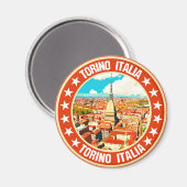 Turin Magnet (Vorderseite/Rückseite)