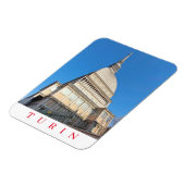 Turin Mole Antonelliana View Kühlschrankmagnet Magnet (Linke Seite)