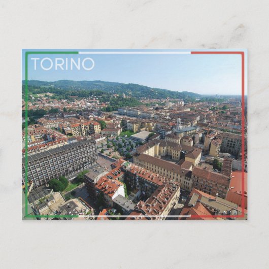 Turin Postcard. Postkarte (Vorderseite)