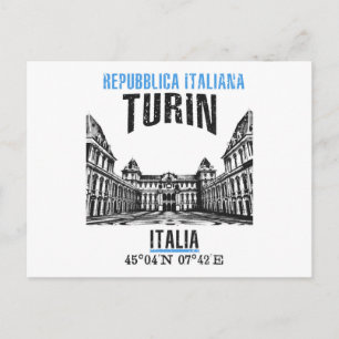 Turin Postkarte