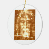 TURIN SHROUD KERAMIKORNAMENT (Links)