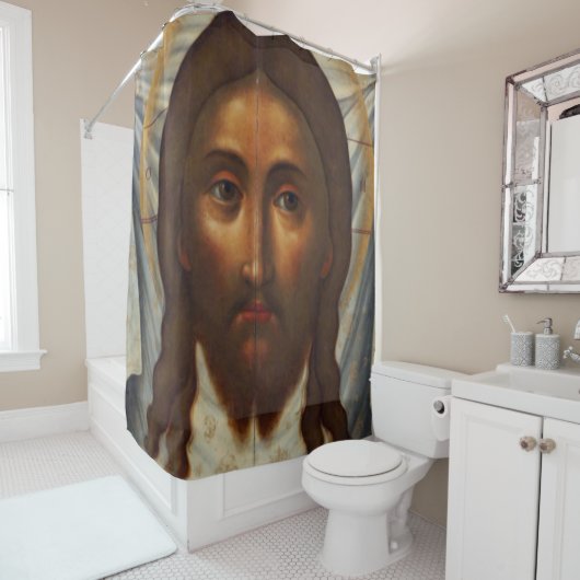 Turinendraht Duschvorhang (Beispiel)