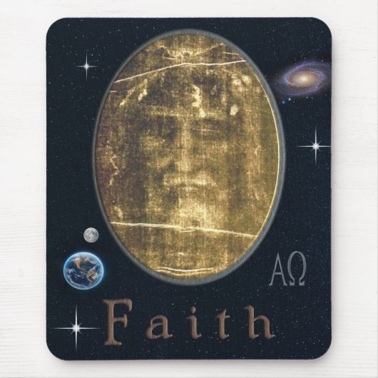 Turiner Grabtuch Mousepad (Vorne)
