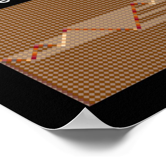 Turing Wang Tile Poster (Ecke)