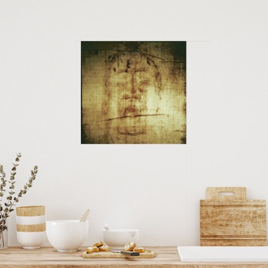 Turinverkleidung, Gesichtshaut Poster (Küche)