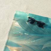 Turkalisches Federgefüge und Diamantsplitter Strandtuch (Beispiel)